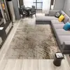 Tapete para Sala de Estar Estilo de Renderização Transfronteiriça Tapete para Mesa de Centro de Quarto Tapete Retangular Espesso Moderno para Cabeceira de Sofá-cama
