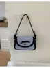Bolso de Mujer 2025 Nuevo Estilo Coreano Mariposa Bolso de Hombro, Bolso Cruzado Simple y de Moda, Bolso de Hombro Versátil de Gama Alta para el Trabajo