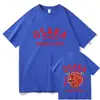 Transfronterizo Aliexpress 2025 Código Europeo Transfronterizo Osaka Dotonbori Pulpo Borracho Camiseta Comida Japonesa Interesante Algodón t