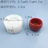 Mini Tigela de Silicone para Moldagem Silicone de Grau Alimentício Fácil de Desenformar Molde DIY de Resina para Suculentas