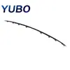 Adecuado para Serie 1 F20 F21 Lci Bumper Trasero Deportivo Tira Decorativa Negra 51127371758