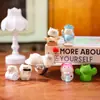 Gato PAI Carregando Emoção Caixa Surpresa Celebridade da Internet Gato Brinquedo da Moda Figura Decoração de Mesa Resina Presente para Estudante