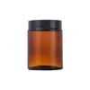 Frasco de Crema Marrón 50g Botella de Vidrio para Crema Facial Caja Dispensadora de Maquillaje Botella Dispensadora de Sombras de Ojos Botella de Spray de Cápsula para Loción
