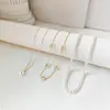 Nuevo Collar Transfronterizo de Perlas de Imitación 2026, Clásico, Moderno, Retro, Estilo Femenino, Juego de Tres Piezas Apilable