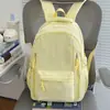 Nueva Mochila Escolar Estilo Japonés Ins de Alto Valor Estético, Mochila con Lazo Dulce de Color Caramelo, Mochila Ligera para Estudiantes de Secundaria y Preparatoria
