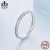 Anillo de Arreglo de Ópalo Nano Brillante Ai Fu Le Anillo Chapado en Platino de Plata de Ley S925 Joyería Accesorios para la Mano Artículo Popular Transfronterizo