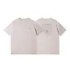 Yuanfang Mountain Cloud Impresso Camiseta de manga curta Verão Masculino Novo Americano Solto Em Torno Do Pescoço Camiseta Masculina All-match Top tee
