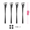 Pernas de Mesa de Ferro Forjado Artístico Sem Furos Cintura Fina Suporte para Pernas de Mesa Suporte para Pernas de Mesa Pernas de Mesa de Café de Metal Pernas Altas Braçadeira F