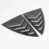 21 Pieza decorativa de persiana para ventana trasera de Tesla ModelY es adecuada para el modelo Y tira brillante triangular trasera pilar d modificación m