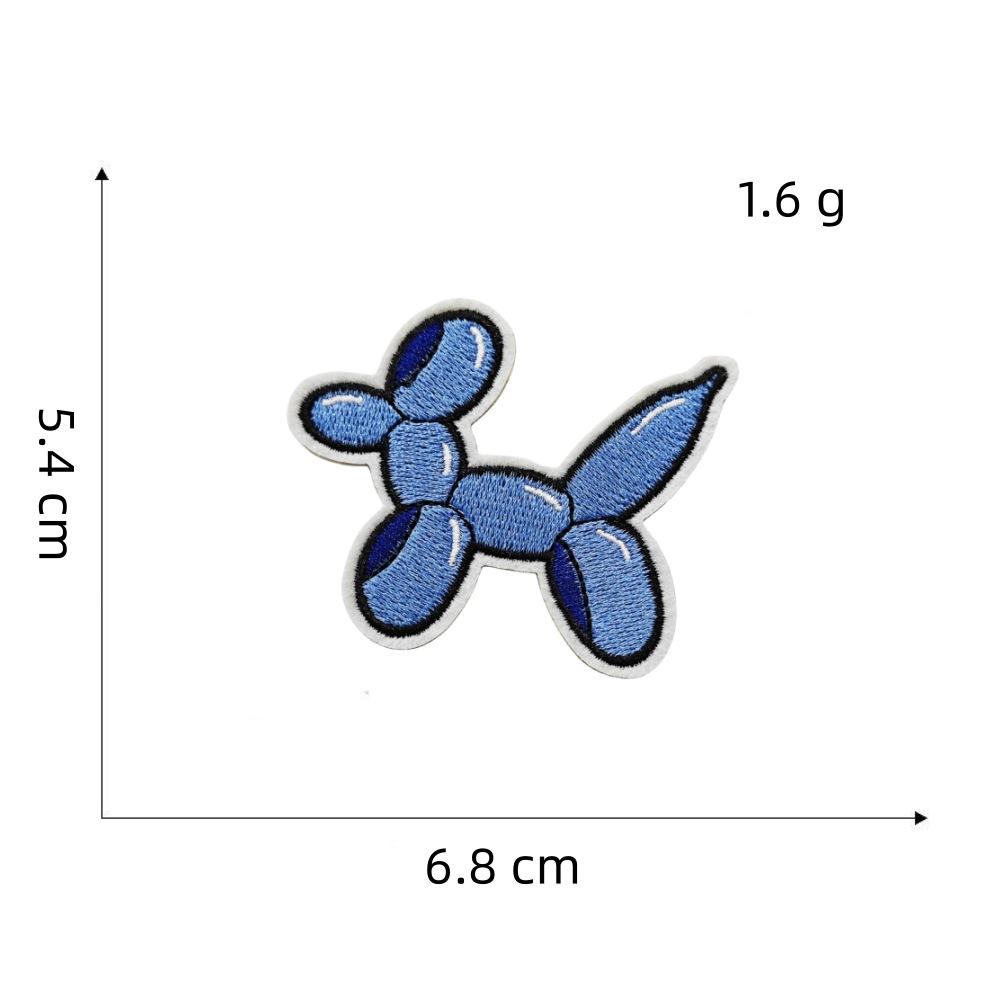 蓝色系列布贴15#