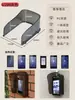 Cubierta para Timbre de Puerta contra la Lluvia, Cubierta Protectora Solar para Cerradura de Huella Dactilar Exterior, Cubierta Impermeable para Control de Acceso, Escudo Transparente contra la Lluvia para Asistencia en Exteriores