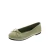 Zapatos bajos planos estilo ballet para mujer, nueva colección primavera-verano 2026, adecuados para combinar con faldas, zapatos Mary Jane, zapatos de noche, mocasines y bailarinas.