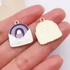 Acessórios para Joias DIY Liga Esmaltada Série Dia dos Namorados Buquê de Corações Pingentes Pulseiras Colares Chaveiros Charms