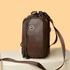 Nueva bolsa para teléfono móvil para mujer, simple y elegante, textura de PU, bolso de hombro a la moda, casual y versátil, bolso cruzado ligero para mujer