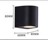 Lámpara de pared exterior impermeable para pasillo, escaleras, patio, puerta, lámpara de pared exterior, lámpara LED impermeable, balcón