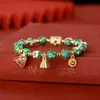 Pulsera de cloisonné gris fragante de Pekín, pulsera de esmalte cloisonné, pulsera bulliciosa de esmalte de color para pareja, novias, flores, regalo para hombres y mujeres
