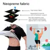 Conjunto Deportivo de Sudadera de Manga Corta para Hombre de Verano Ropa Deportiva Fitness Sauna Pantalones Cortos para Sudar Traje de Correr Fitness Europeo y Americano