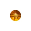 Cristal Amarillo Vidrio de Color Chapado en Oro Zodiaco Cuentas Sueltas para el Año de Nacimiento Pulsera DIY Tres en Seis Accesorios Cuentas Cuentas Redondas