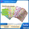 Fabricante Atacado Tecido Não Tecido Estampado Máscara de Olhos a Vapor Colorido Feltro de Transferência de Calor Esteira de Piquenique Algodão Agulhado Estampado Digitalmente
