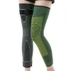 Rodilleras Deportivas Extensibles para Calor, Baloncesto, Correr, Protección contra el Frío, Protección de Rodilla para Hombres y Mujeres, Tejidas para Ciclismo Estilo Largo con Correas, Absorción de Impactos