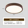 Nova luminária de teto em madeira de nogueira estilo chinês para sala de estar, luz minimalista de espectro total para proteção ocular, luminária com estética estilo Song para quarto, escritório e sala de estar
