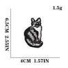 Patch de Pano Bordado Combinação Dedo Morte Caveira Bordado à Máquina Selo Patch para Passar Patch Bordado Estilo Punk