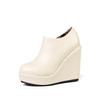 Botas de Cunha Bare Sapatos Femininos de Salto Grande C8-61