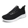 Envío directo Zapatos de Correr para Hombre Primavera Verano Caña Baja Malla Flyknit Superior Ligeros Transpirables Casuales Malla Zapatos para Correr Trotar Zapatos Deportivos
