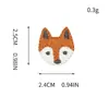 Parches bordados de dibujos animados personalizados con animalitos lindos para decoración de ropa, bolsos, calcetines y abrigos