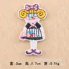Etiqueta Bordada por Computadora Cactus Accesorios para Ropa Infantil Pasador Broche Accesorios Parche Cuenta Manual Tela Bordada de Dibujos Animados Pegatina