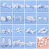 Cola pingando DIY resina mini modelo de vida marinha simulação pequeno animal brinquedo micro paisagem decoração decoração de bolo