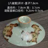Tampa de Gaiwan de Três Talentos Tampa Única Tigela de Chá Tampa Única Conjunto de Chá de Cerâmica Vendido Separadamente Tamanhos Grande e Pequeno com Tampa de Porcelana Branca Acessórios