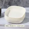 Estilo Cream de Luxo Leve Dispensor de Ossos Mesa de Jantar Doméstica Prato de Ossos Prato de Frutas Pratos para Chá da Tarde Prato de Armazenamento Cartoon