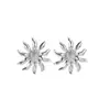 Aretes de moda de gran venta temperamento aretes de girasol elegantes girasol diosa joyería para la oreja una generación de cabello