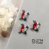 Arte de Uñas Moño de Organza Diamante Apilado Producto Terminado Estilo Popular de Celebridad de Internet Brillo Huevo de Paloma Joyería de Diamante para Uñas Hecha a Mano