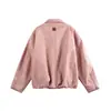 Yidao Vintage 2026 Primavera Marca de Moda para Parejas Diseño Decorado con Cremallera Chaqueta Holgada con Solapas para Hombres y Mujeres