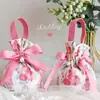 Bolsa de Dulces con Lazo Floral Plegado Shangmit, Bolsa de Dulces sin Plegar, Bolsa de Regalo de Boda 1