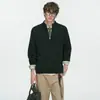 Nuevo suéter de punto para hombre de otoño e invierno, estilo old money, a rayas, cuello redondo, corte ajustado, versión japonesa y coreana, corte ajustado, venta al por mayor de fábrica transfronteriza