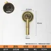 Maçaneta de Guarda-Roupa Bronze Francês Casual Maçaneta de Gaveta Armário Sapateira Porta Acessível Luxo Sólido Retrô Maçaneta de Armário