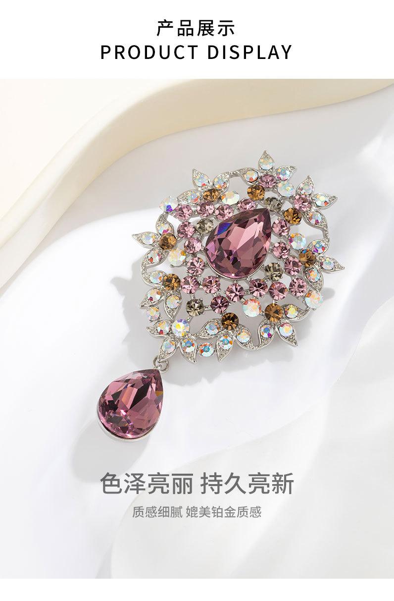 复古优雅奢华宫廷风胸针小众设计高级感个性胸花新品