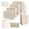 Bolsa de almacenamiento de viaje, juego de seis piezas, juego de siete piezas, juego de ocho piezas, bolsa de lavado plegable, bolsa de almacenamiento de ropa, paquete de bolsa de viaje