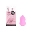 Huevo de Maquillaje Seco y Húmedo Doble Uso Tipo Calabaza Corte Diagonal Tipo Gota Huevo de Maquillaje para Belleza Combinación Independiente Empaquetado Huevo de Maquillaje Portátil