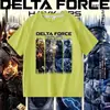 Camiseta de Manga Corta Delta Force DELTA FORCE Algodón Agente Táctico Verano para Niños Top Versátil