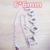 Porta vacío bañado en plata 925 para manualidades, Pulsera de cobre puro hecha a medida, Porta vacío para pulsera bañado en oro blanco, Procesamiento de incrustación de piedras preciosas