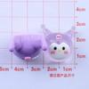 Bonito animal cabeça grande luminosa diy creme cola caso de telefone pingente hairpin jóias resina acessórios atacado