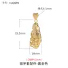Broche Colgante Diente de Lobo Incrustado con Cobre Puro Accesorios Decorativos de Punta de Diente Collar para Hombres y Mujeres, Diente Real Diente de Perro Negro Anti-Grieta