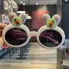 Gafas de Sol Nuevas para Niños 2024 Forma de Conejo Zanahoria Gafas de Sol para Bebés