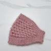 Gorro de Lana Tejida para Otoño e Invierno, Gorro de Piña, Gorro Hueco, Protección Cálida para las Orejas, Gorro de Doble Uso que Puede Usarse como Calentador de Cuello, Material Versátil