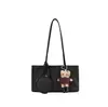 Bolsa Tote de Couro Macio com Textura de Lichia Feminina 2026 Novo Estilo Sensação Relaxada Grande Capacidade para o Dia a Dia Versátil Bolsa de Ombro