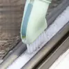Cepillo de limpieza creativo que se puede acoplar a una botella de agua mineral, doble uso para húmedo y seco, cepillo para el hogar sin rincones muertos ni grietas
